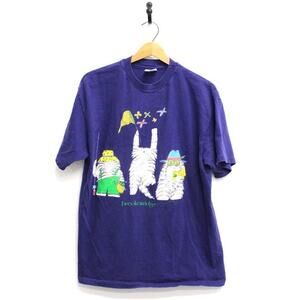 Vintage Breckenridge Kitty Cats T Shirt Large